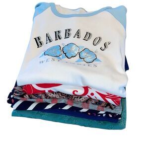 Mixed Bundle Of 8 Womens Short Sleeve Blouse T-Shirt Assorted‎ All Size Small